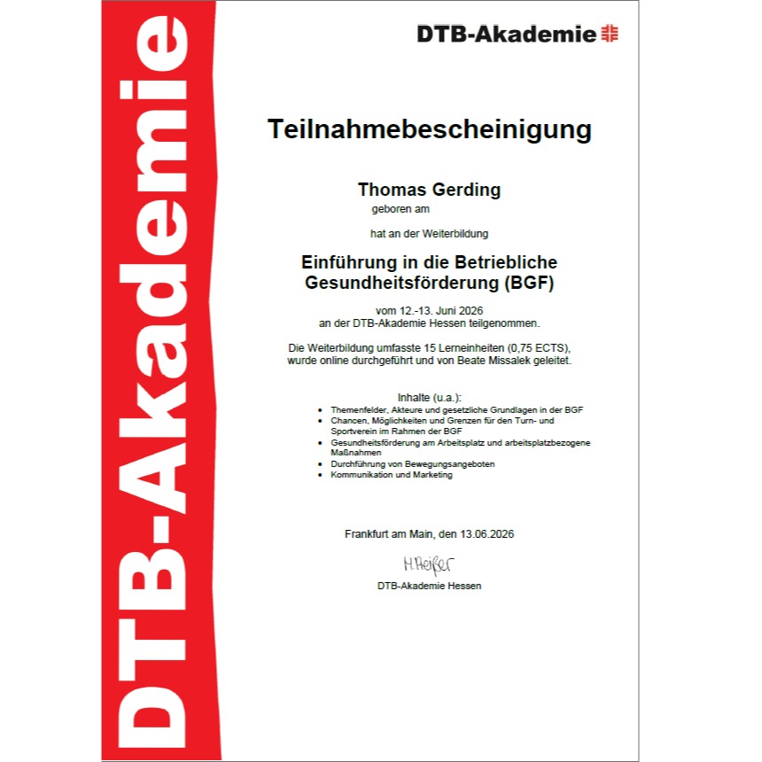 Obstkorb = Betriebliche Gesundheitsförderung? 🍎
❗Leider nein.
Viele Unternehmen investieren in Gesundheit. Trotzdem steigen Stress, Rückenbeschwerden und Erschöpfung weiter an.
❗Warum?
Weil Gesundheit nicht durch einzelne Aktionen entsteht.
❗Gesundheit entsteht im Alltag.
Die drei größten Herausforderungen in Unternehmen sind aktuell:
🔸 Zu wenig Bewegung
🔸 Zu viel Stress
🔸 Zu wenig nachhaltige Gesundheitsstrukturen
❗Die gute Nachricht:
Schon kleine Veränderungen können viel bewirken.
❗Zum Beispiel:
✅ Bewegte Pausen
✅ Kurze Atemübungen
✅ Achtsamkeits- und Meditationseinheiten
✅ Ergonomie-Impulse
✅ Gesundheits-Workshops
Genau hier setze ich mit meinen Angeboten an.
Mein Ziel ist es, Gesundheit einfach, verständlich und direkt umsetzbar zu machen.
🔶Ohne komplizierte Theorien.
🔶Ohne Leistungsdruck.
🔶Dafür mit praktischen Lösungen für den Arbeitsalltag.
Zu diesem Thema habe ich einen neuen Blogbeitrag veröffentlicht.
Dort erfährst du, warum erfolgreiche Gesundheitsförderung immer Körper, Geist und Arbeitsumfeld gemeinsam betrachtet.
👉 Mehr dazu auf meiner Website.
#BGF #BGM #Gesundheit #GesundArbeiten #Stressbewältigung #Meditation #Atemarbeit #Achtsamkeit #Bewegung #Schlaf #GesundheitImUnternehmen #Bohmte #GesundheitMitSystem #ThomasGerding #Hansefit #BetrieblicheGesundheit