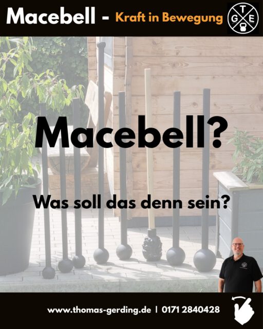 Kennst du die Macebell?
Auf den ersten Blick sieht sie ungewöhnlich aus. Genau das macht sie so spannend.
Durch das einseitige Gewicht arbeitet dein ganzer Körper zusammen. Du trainierst nicht nur Kraft, sondern gleichzeitig Beweglichkeit, Koordination, Gleichgewicht und Körperspannung.
In meinem Workshop „Macebell – Kraft in Bewegung“ lernst du Schritt für Schritt die wichtigsten Grundlagen – ohne Leistungsdruck und ohne Vorkenntnisse.
Das erwartet dich:
✔ Funktionelle Ganzkörperübungen
✔ Mehr Schulterbeweglichkeit
✔ Kräftige Körpermitte
✔ Verbesserte Koordination
✔ Erste flüssige Bewegungsabläufe
Mein Motto lautet:
Nicht schwerer trainieren. Sondern besser bewegen.
Vielleicht ist genau das der Trainingsreiz, den dein Körper schon lange sucht.
Ich freue mich auf dich!
#Macebell #FunctionalTraining #Bewegung #Gesundheit #Koordination #Mobilität #Schultergesundheit #Flow #TGeTraining #bohmte