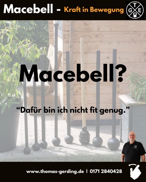 „Dafür bin ich nicht fit genug.“
Diesen Satz höre ich häufiger.
Meine Antwort: Du musst nicht erst fit werden, um mit Bewegung anzufangen.
Im Macebell-Workshop geht es nicht darum, möglichst schwere Gewichte durch die Gegend zu schwingen.
Wir arbeiten Schritt für Schritt:
→ Bewegung verstehen
→ Technik lernen
→ Sicherheit entwickeln
→ Belastung passend dosieren
→ Bewegungen miteinander verbinden
Du trainierst auf deinem aktuellen Niveau.
Nicht auf dem Niveau der Person neben dir.
👉 Ein Workshop für Menschen, die ausprobieren wollen – nicht für Menschen, die schon alles können.
#tgetraining #macebell #indianclubs #beweglichkeit #funktionellestraining #outdoortraining #gesundaltern #bestager #gesundheit #bewegungistmedizin #macebelltraining #krafttraining #griffkraft